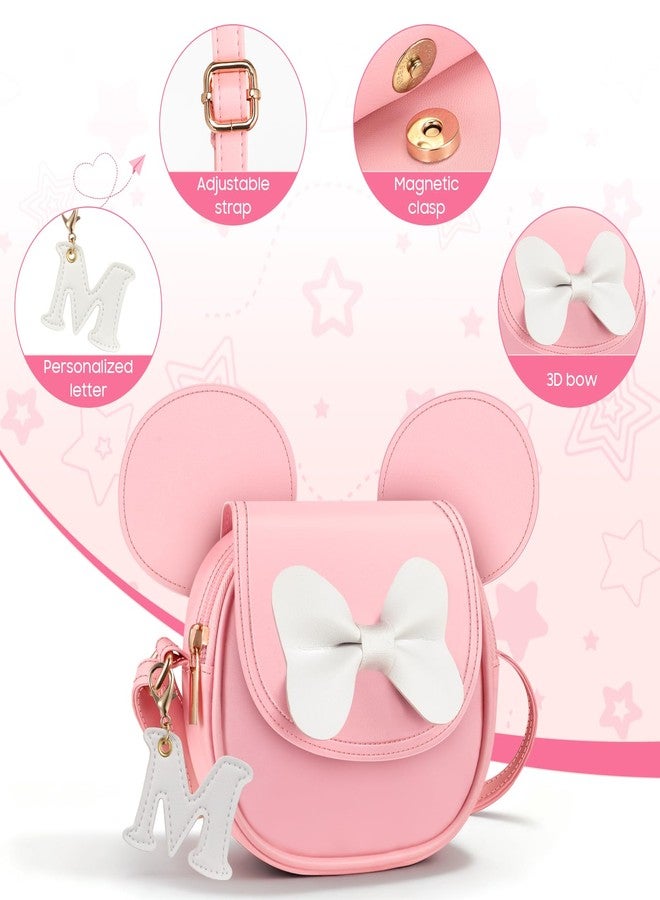 CaseBot Toddler Purse for Little Girls, Kids Cute Princess Style Bag for Ages 2 3 4 5 6 7 8 Year Old Birthday/Christmas Gift (Pink M) - Image 4